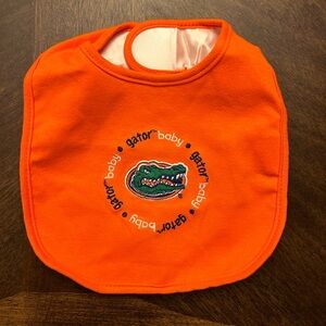 University of Florida Gators baby bib.